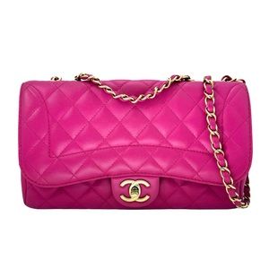 Chanel Mademoiselle Mini Flap In Pink Lambskin With Gold Hardware